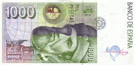 1000 Pesetas 12.10.1992
